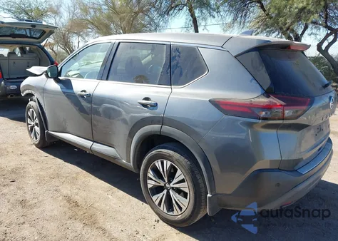 2021 Nissan Rogue Sv Fwd из США, поврежденный, VIN 5N1AT3BA7MC781375